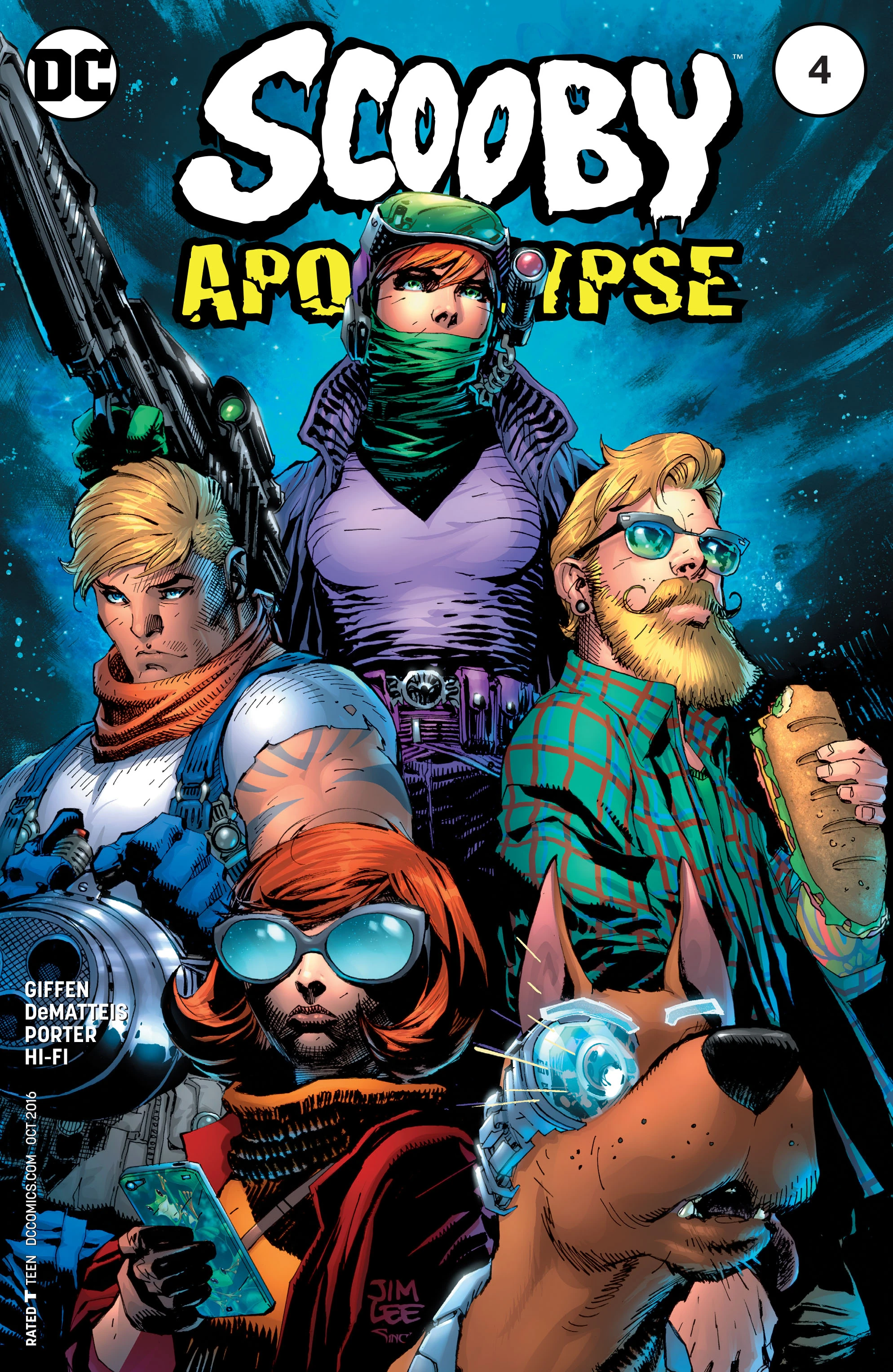 Scooby Apocalypse #4 (DC, 2016 — Cover A) cover